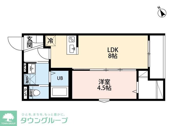 ラネージュ海老名の物件間取画像